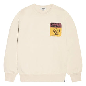 Hundred Pieces - Ryde Sweatshirt aus Bio-Baumwolle | Natur