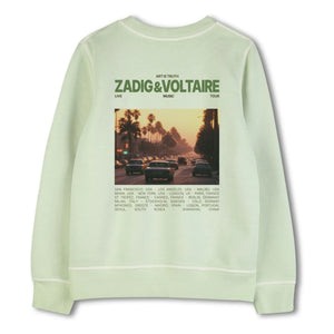 Zadig & Voltaire - Sweatshirt Art Is Truth | Hellgrün