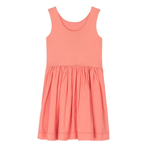 Petit Bateau - Bio-Baumwoll-Rippkleid | Koralle