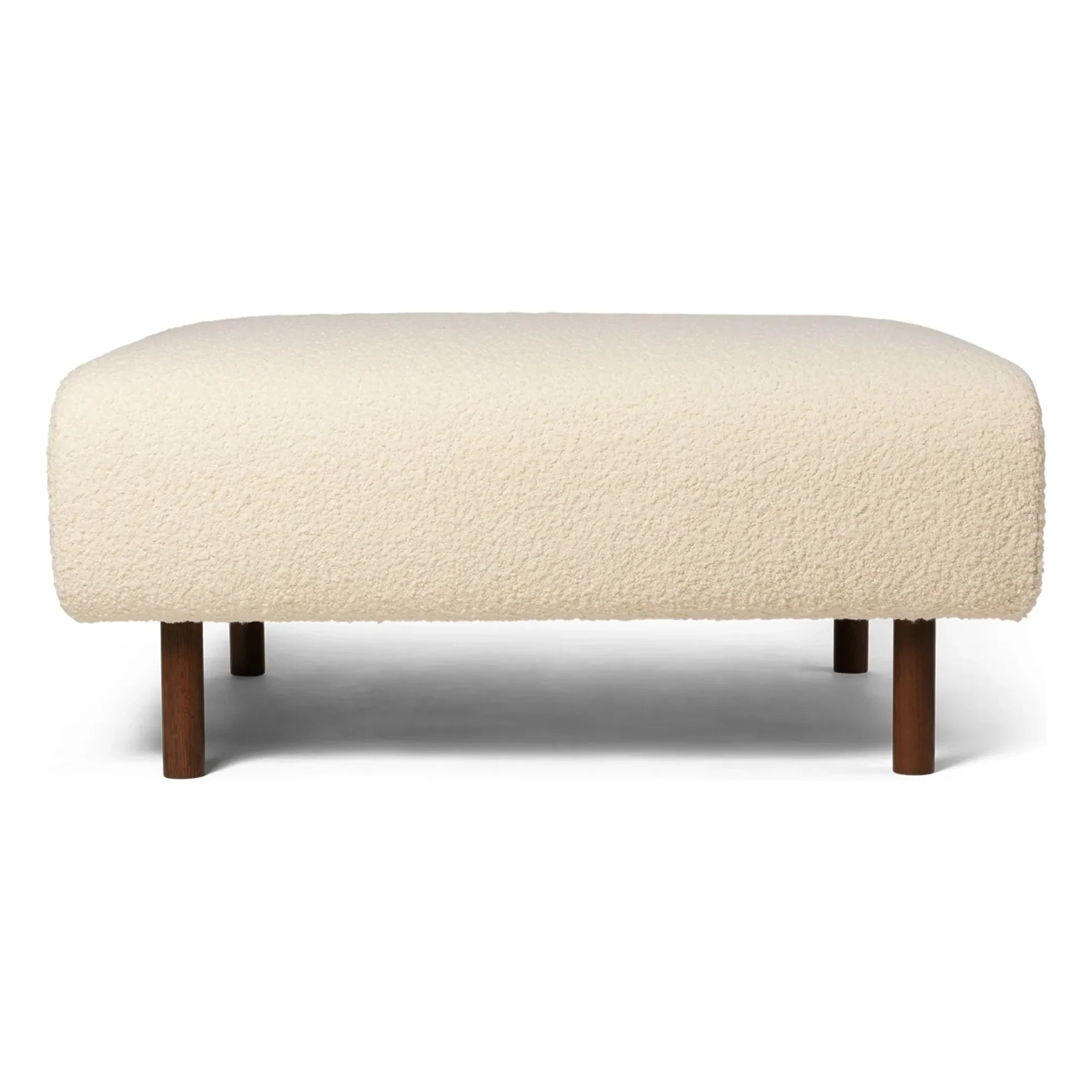 Ferm Living - Dase Bouclé Sofa- und Pouf-Modul | Ivory