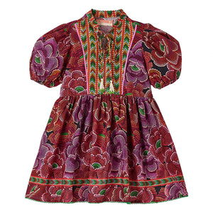 Fabula - Nina Fleurie Kleid | Rot