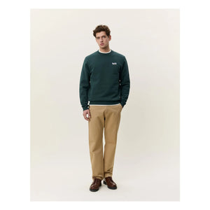 Les Deux - Sweat Café | Dunkelgrün
