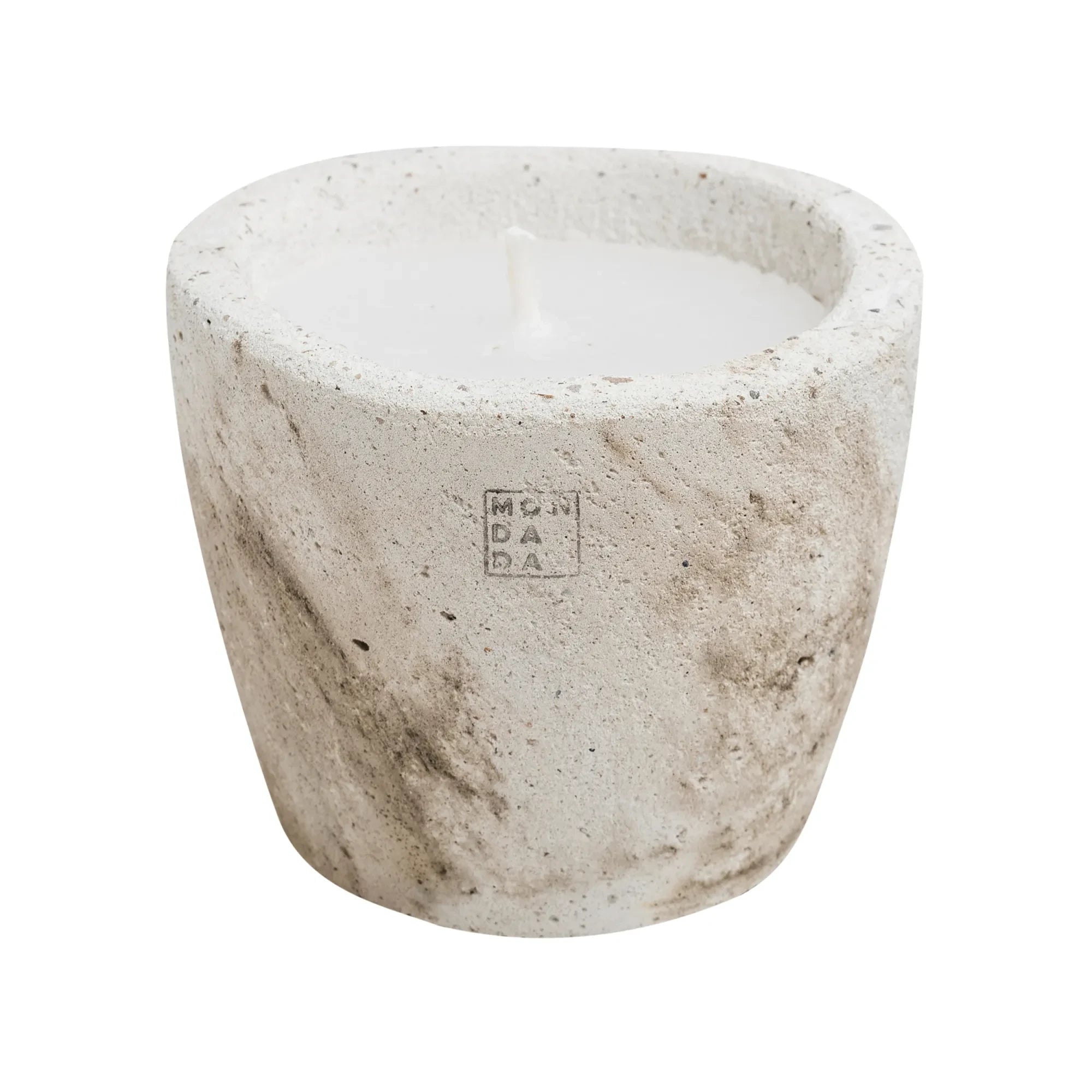 Mon Dada - Outdoor-Kerze geruchsneutral | Blanc/Écru