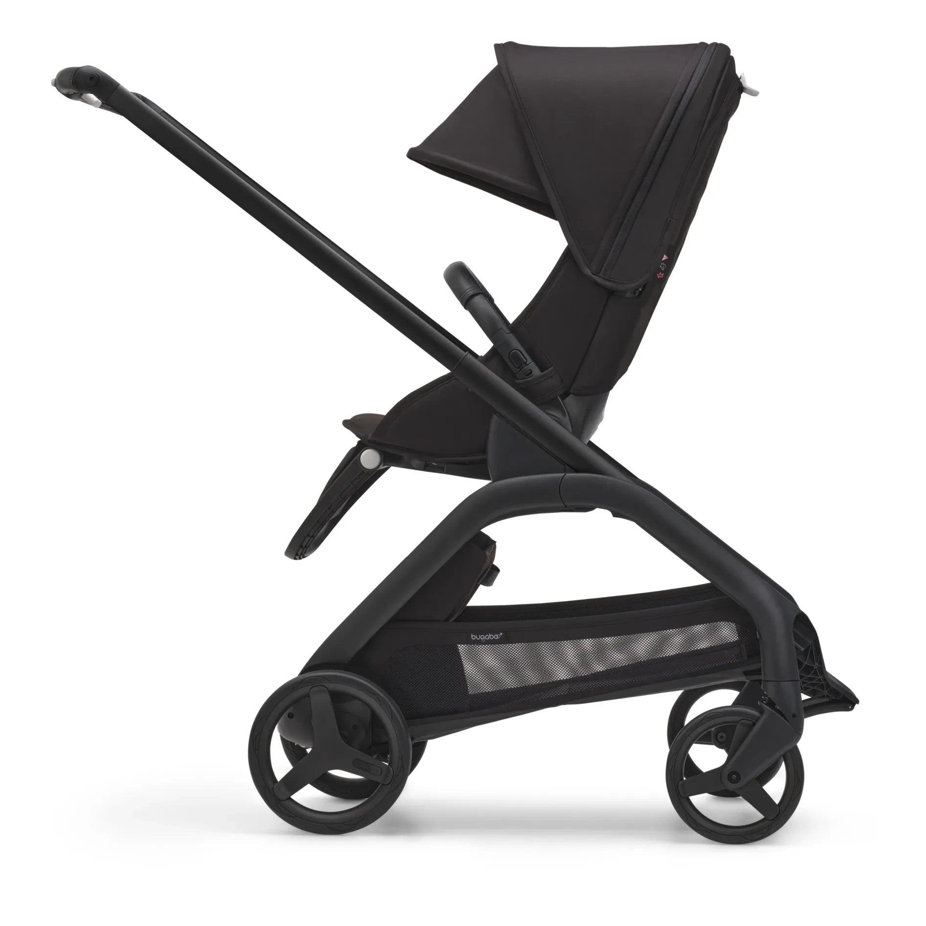Bugaboo - Bugaboo Dragonfly 2. Generation Komplett Kinderwagen für die Stadt schwarzes Gestell | Schwarz
