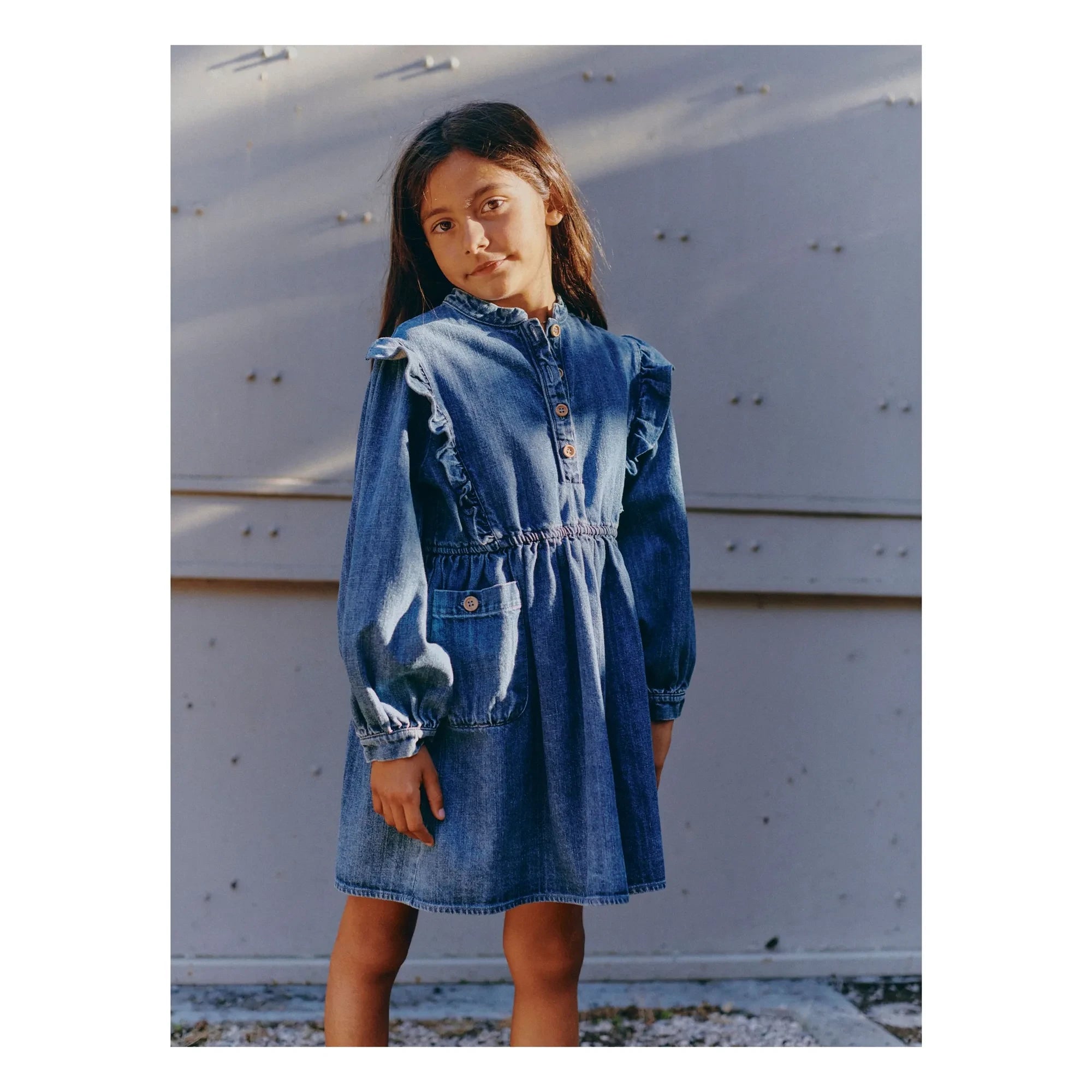 Marlot Paris - Emilie Jeanskleid | Blau