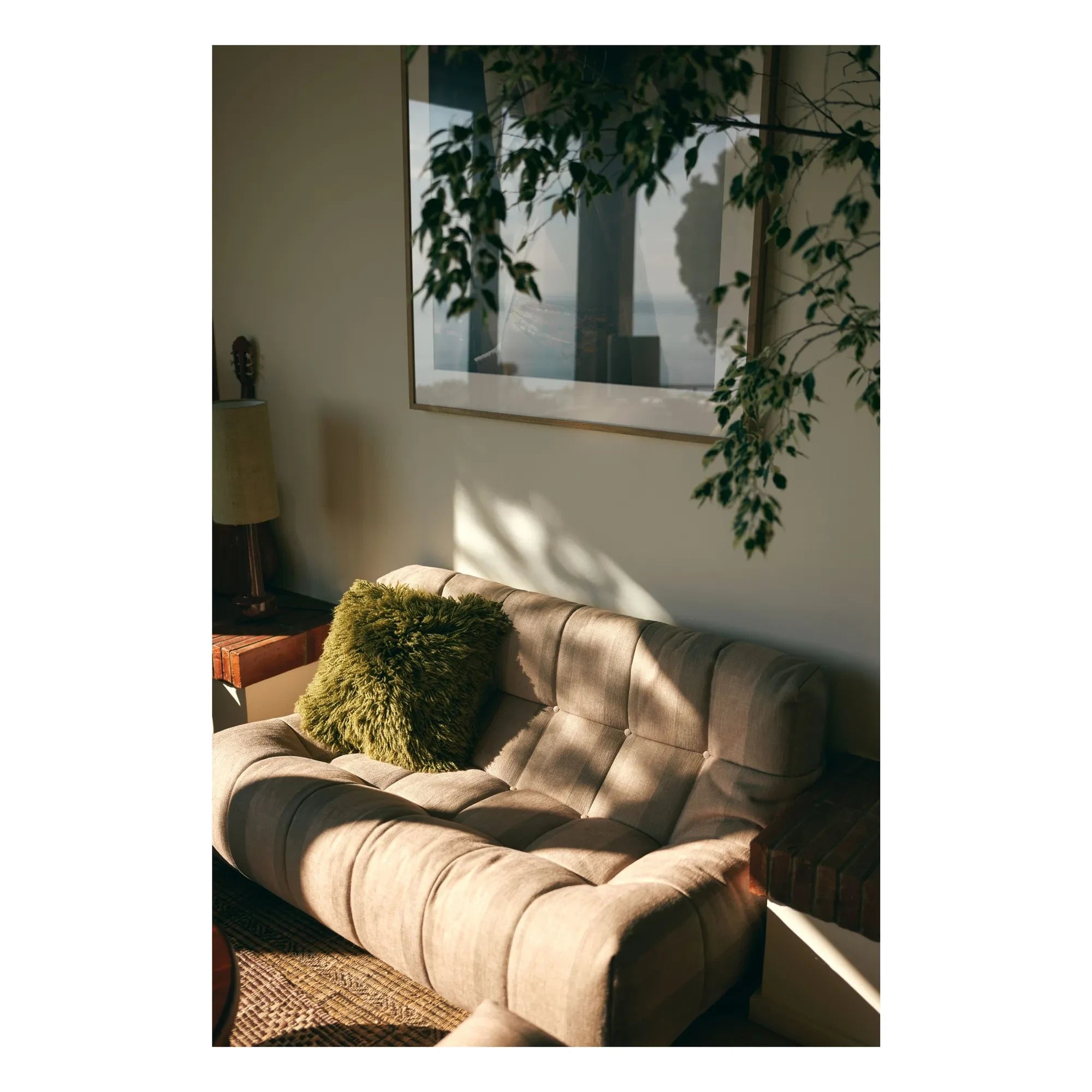 HKliving - Lazy Lounge Sofa | Creme