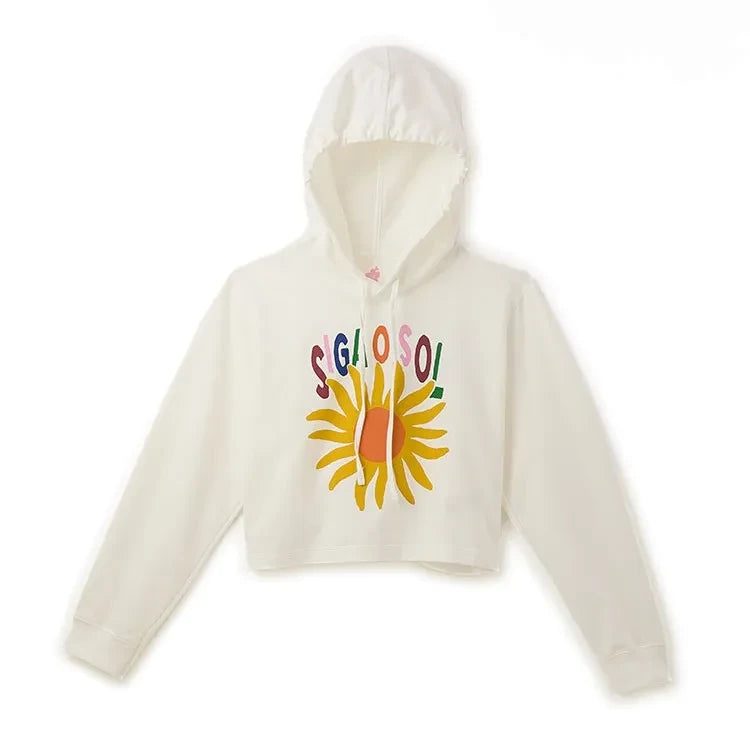 Fabula - Siga O Sol Sweatshirt | Weiß