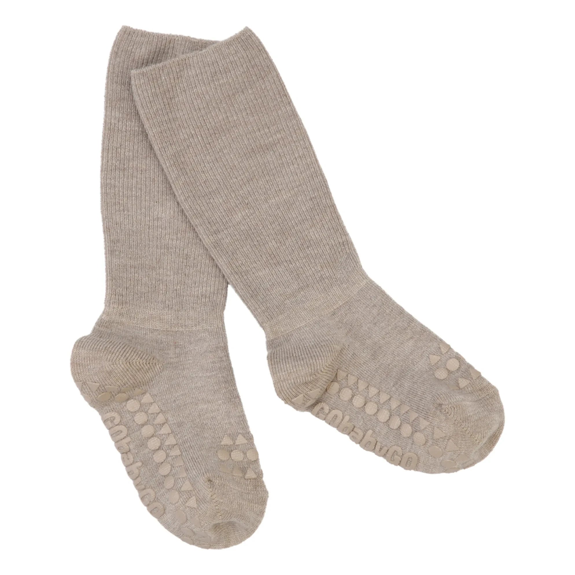 GOBABYGO - Anti-Rutsch Bambussocken | Beige