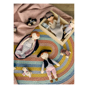 Bloomingville Mini - Kate und Jonah Baumwollspielpuppen