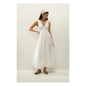 Faithfull the Brand - Fiora Baumwollkleid | Weiß