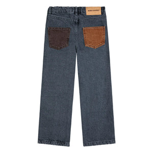 Bobo Choses - Bio-Baumwoll-Yoke-Jeans | Grau