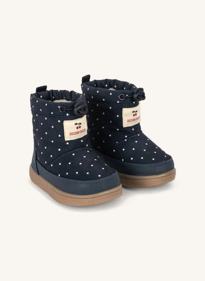 Konges Sløjd - Storma Pois Schneestiefel | Dunkelblau