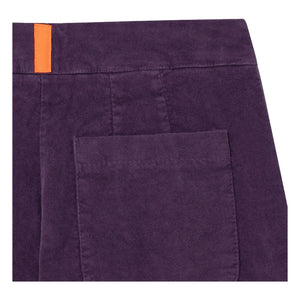 Dr Bloom - Destiny Kadife Pantolon | Aubergine