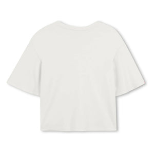 Chloé - Logo T-Shirt Bio-Baumwolle | Weiß