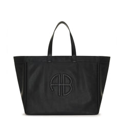 Anine Bing - Rio Large Shopper Aus recyceltem Leder | Schwarz