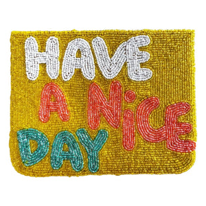 The Jacksons - Have A Nice Day Clutch | Gold