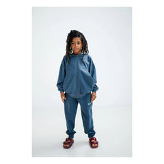 Repose AMS - Jogger aus Bio-Baumwolle mit Logo | Dunkelblau
