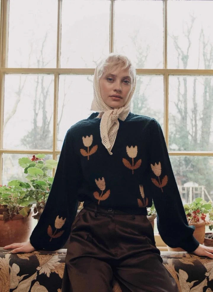 Emile et Ida - Eva Pullover | Schwarz