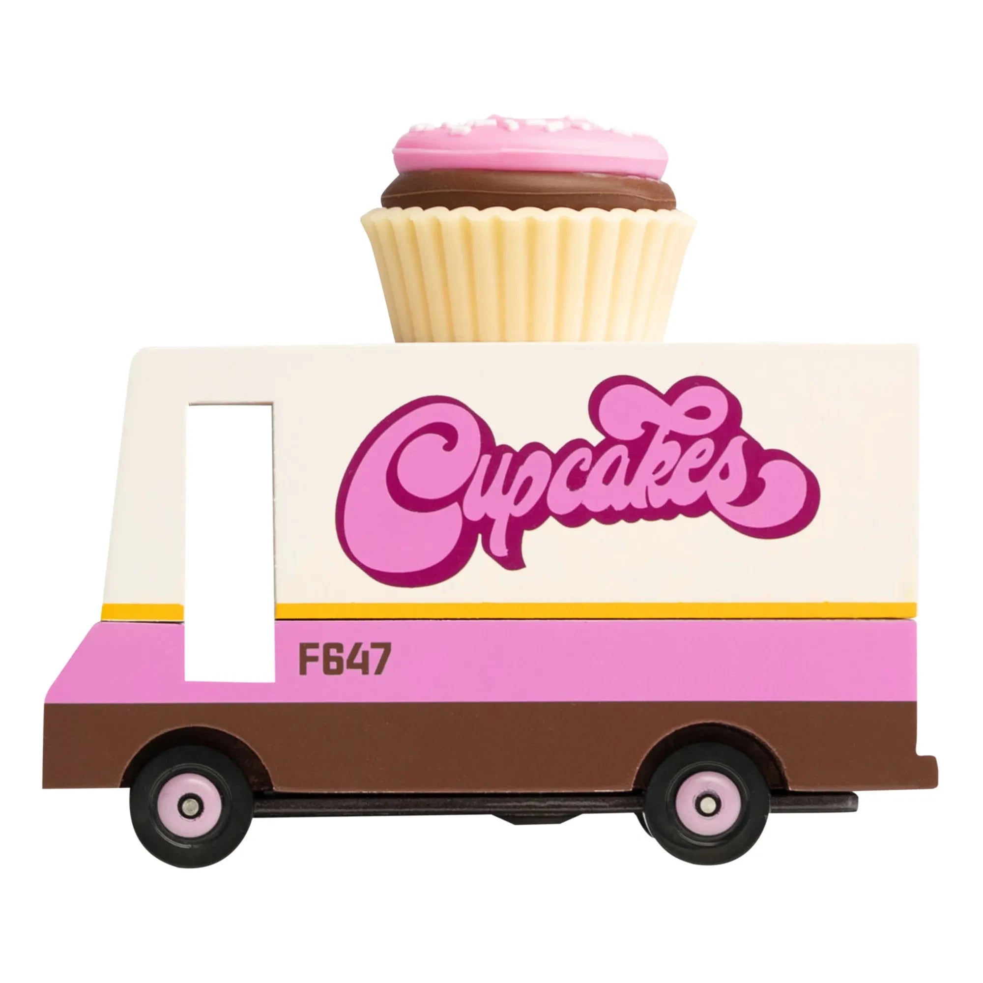 Candylab - Ahşap Cupcake Arabası