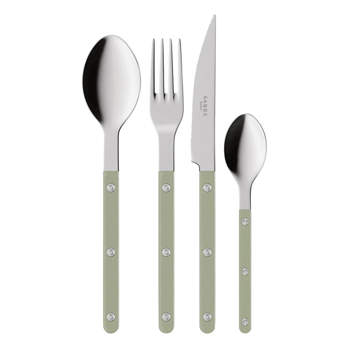 Sabre - Besteckset - 4-teilig | Spargelgrün