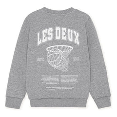 Les Deux - Bio-Baumwoll-Hoop-Pullover | Grau