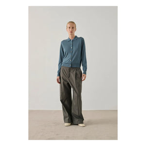 Soeur - Hailey Merinowoll-Strickjacke | Blau