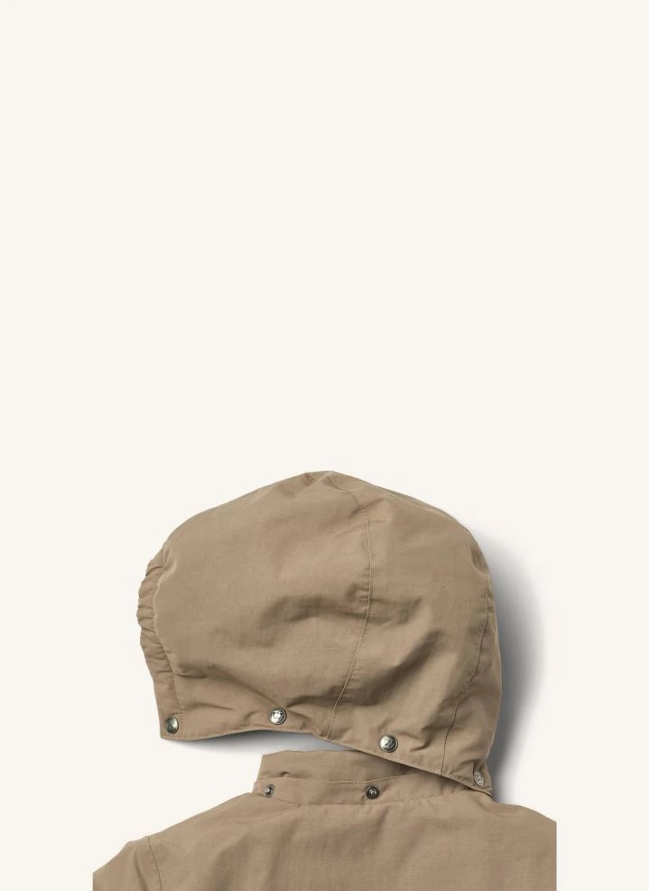 Wheat - Aus recycelten Fasermaterialien hergestellte Svende Parka | Sand