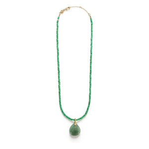 Anni Lu - Kleine Schwimmer Kette | Jade