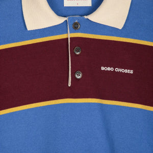 Bobo Choses – Süßes Bio-Polo-Sweatshirt | Mavi