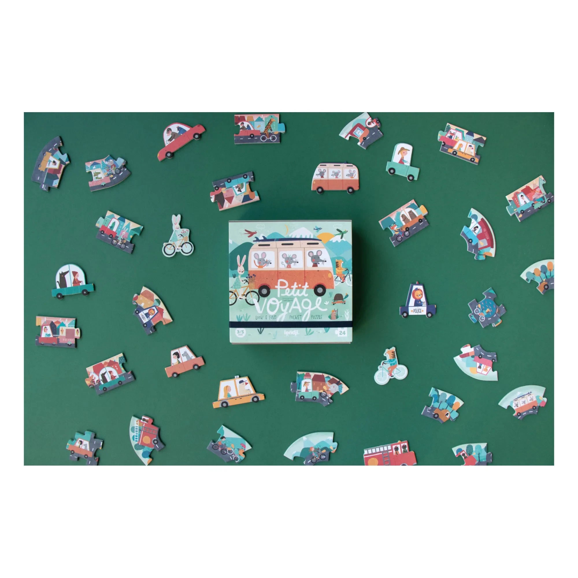 Londji - Puzzle Kleine Reise - 24 Teile