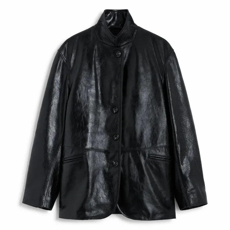 Soeur - Luciano Lederjacke | Schwarz