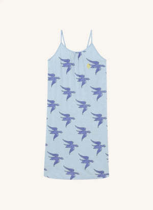 The Animals Observatory - Gazel Birds Kleid | Hellblau