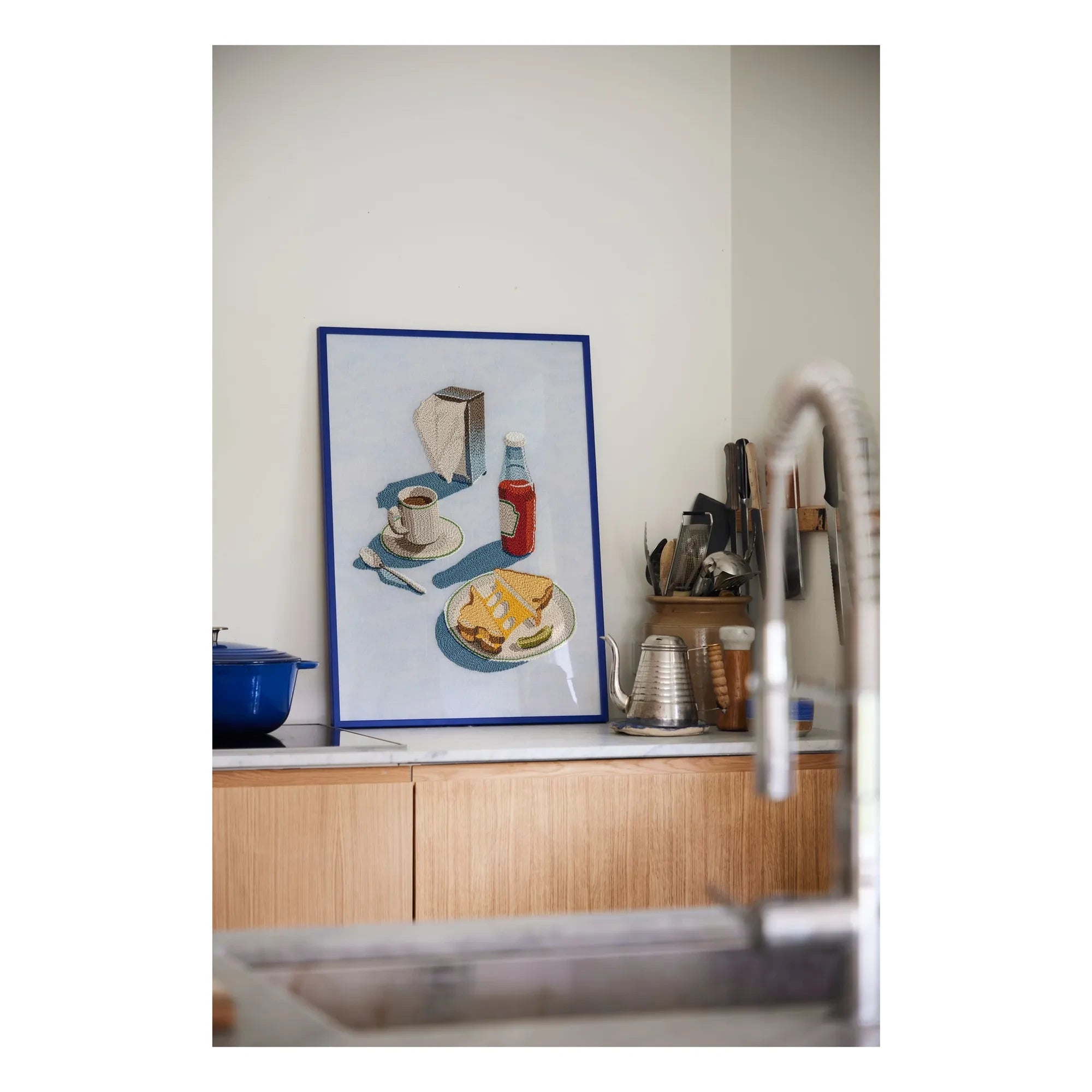 Paper Collective - House Special Poster, Adrienna Matzeg | Blau