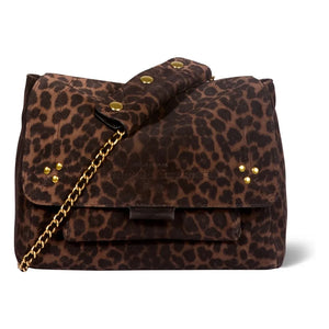 Jérôme Dreyfuss - Lulu M Leoparden-Tasche | Braun