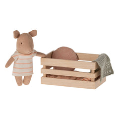 Maileg - Ferkel in Box - Mädchen