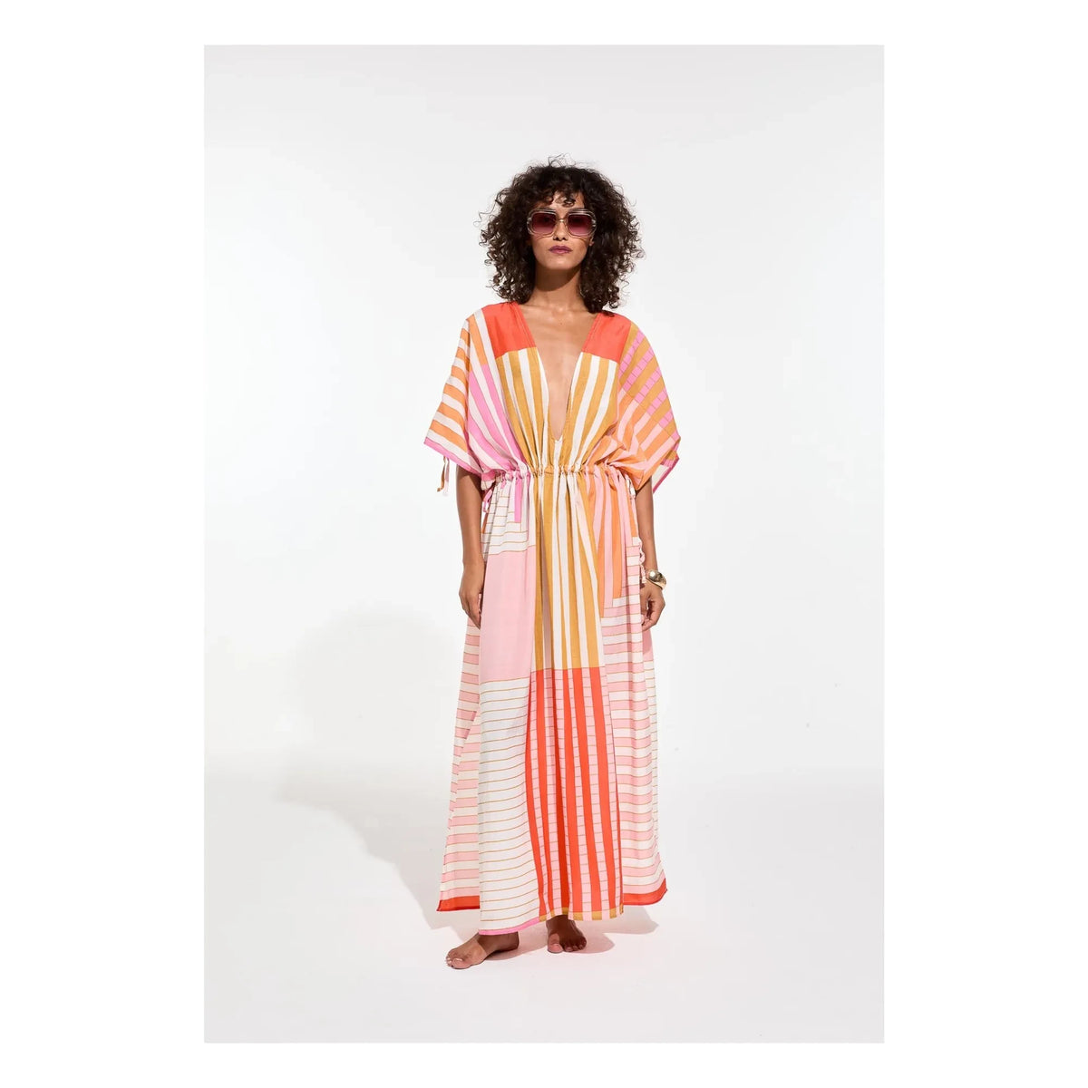 Mapoésie - Ziggy Riviera Baumwollkleid | Puderrosa