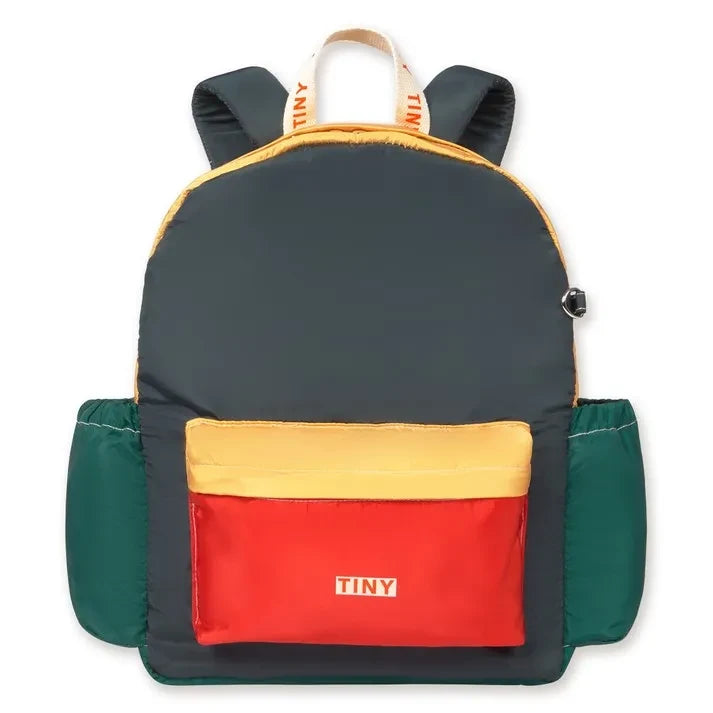 Tinycottons – Rucksack mit Farbblock-Design | Dunkelblau