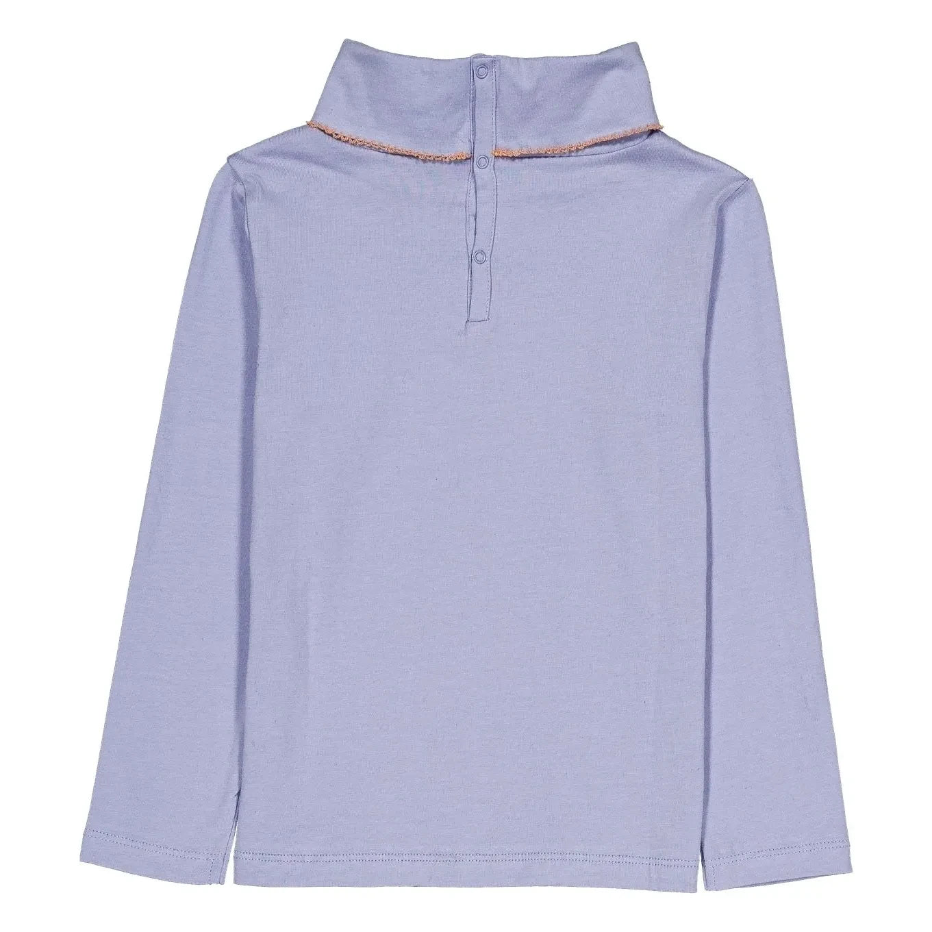 Hallo Simone – Twiggy Rollkragenpullover aus Bio-Baumwolle, einfarbig | Lavendel