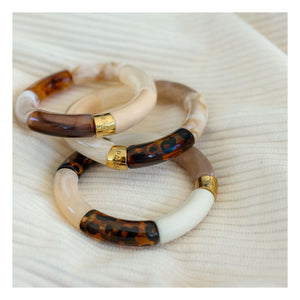 Parabaya - Jaguar 3 Armband | Beige