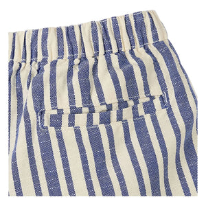 Fabula - Gestreifte Bermuda-Shorts | Hellblau