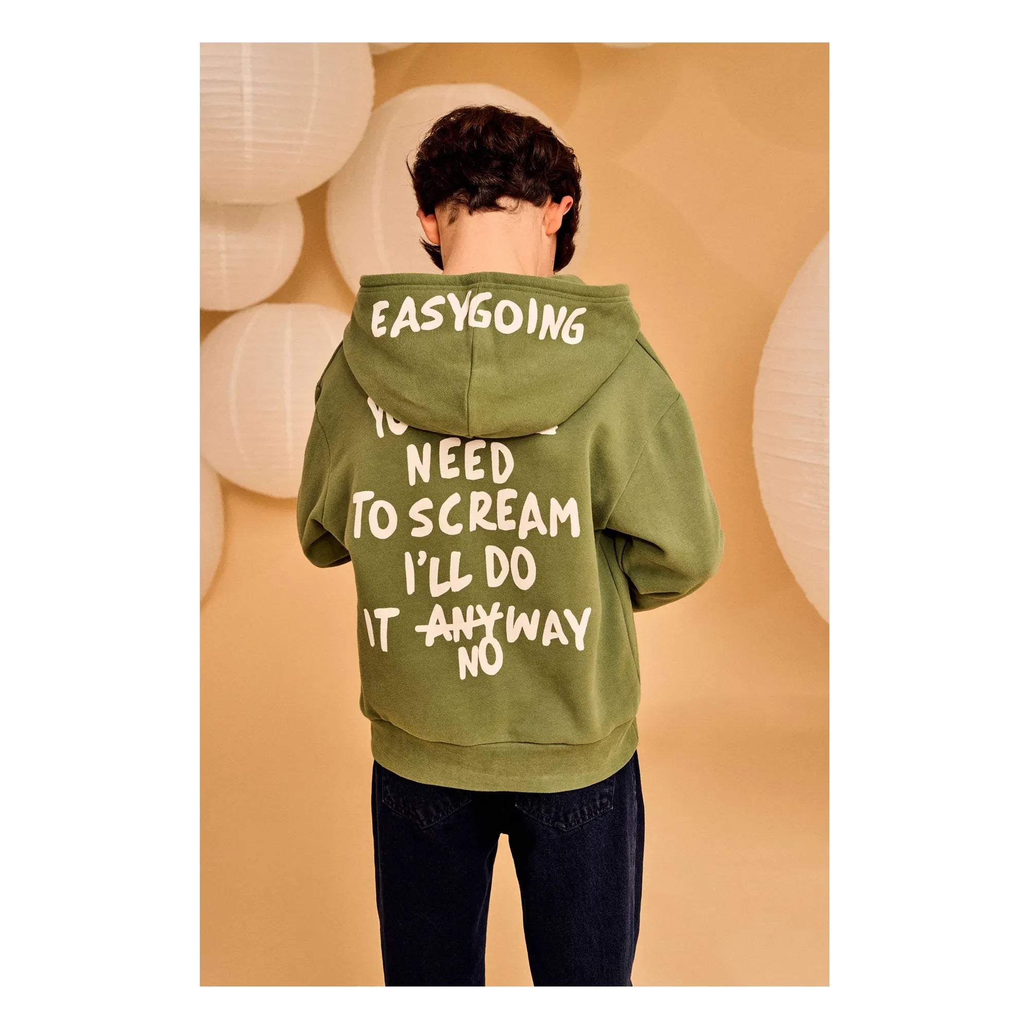 AO76 - Sweatshirt Eldo Easygoing Bio-Baumwolle | Grün