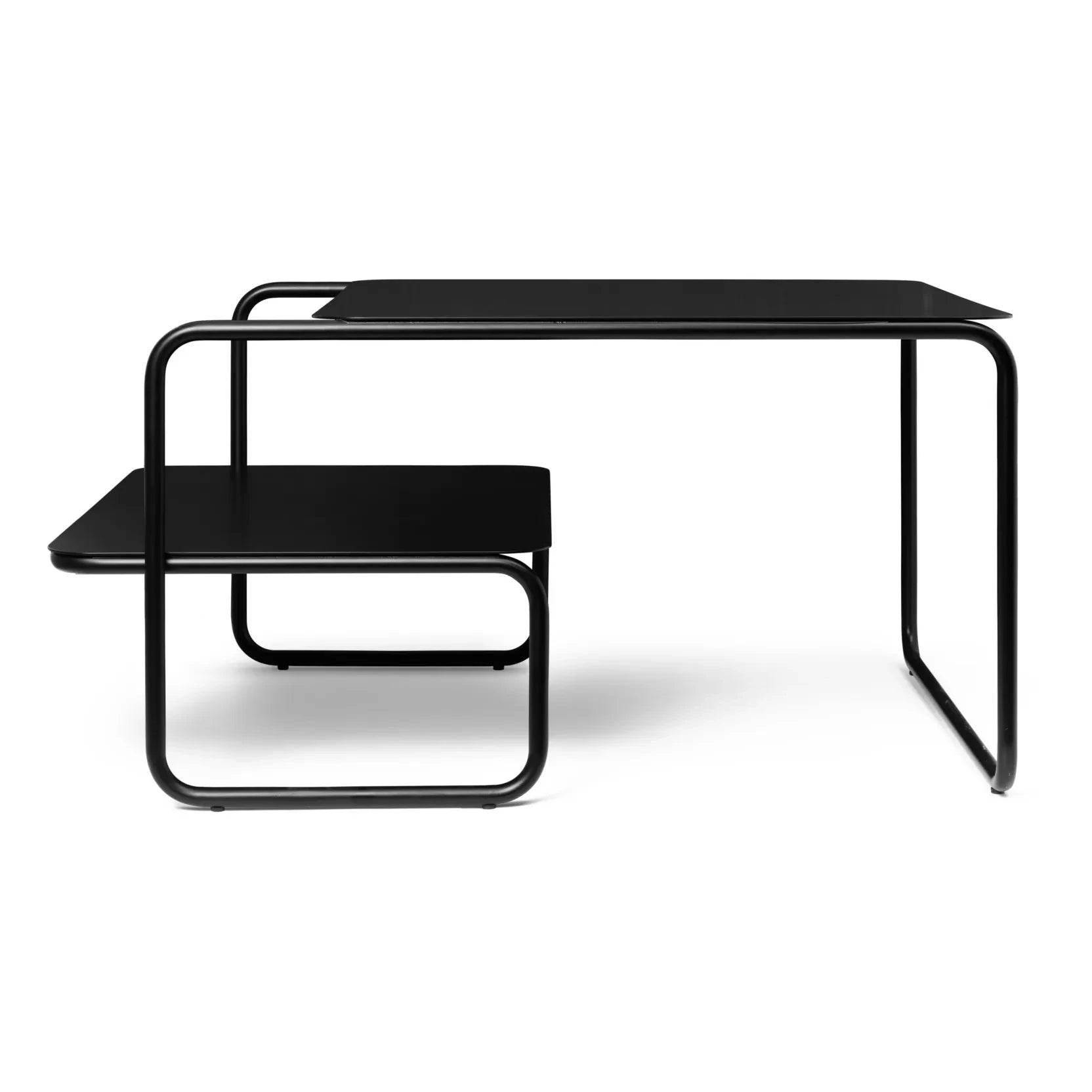 Ferm Living - Level Outdoor Beistelltisch | Schwarz