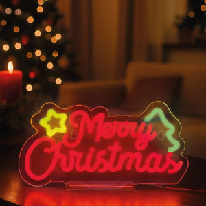 Legami - Merry Noel Noel LED Neon-Schild - Es ist ein Schild