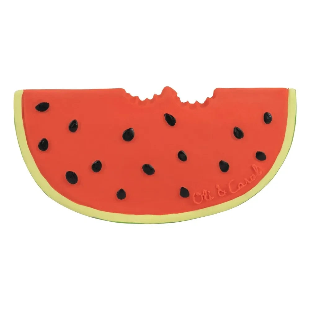 Oli & Carol - Beißring Wally die Wassermelone | Rot