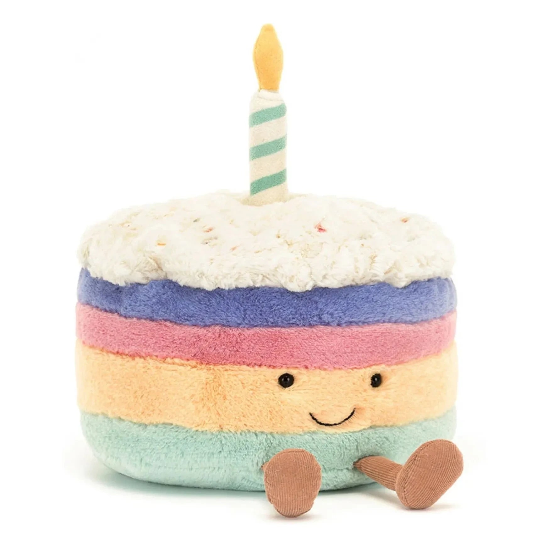 Jellycat - Regenbogen Geburtstagstorte Plüsch