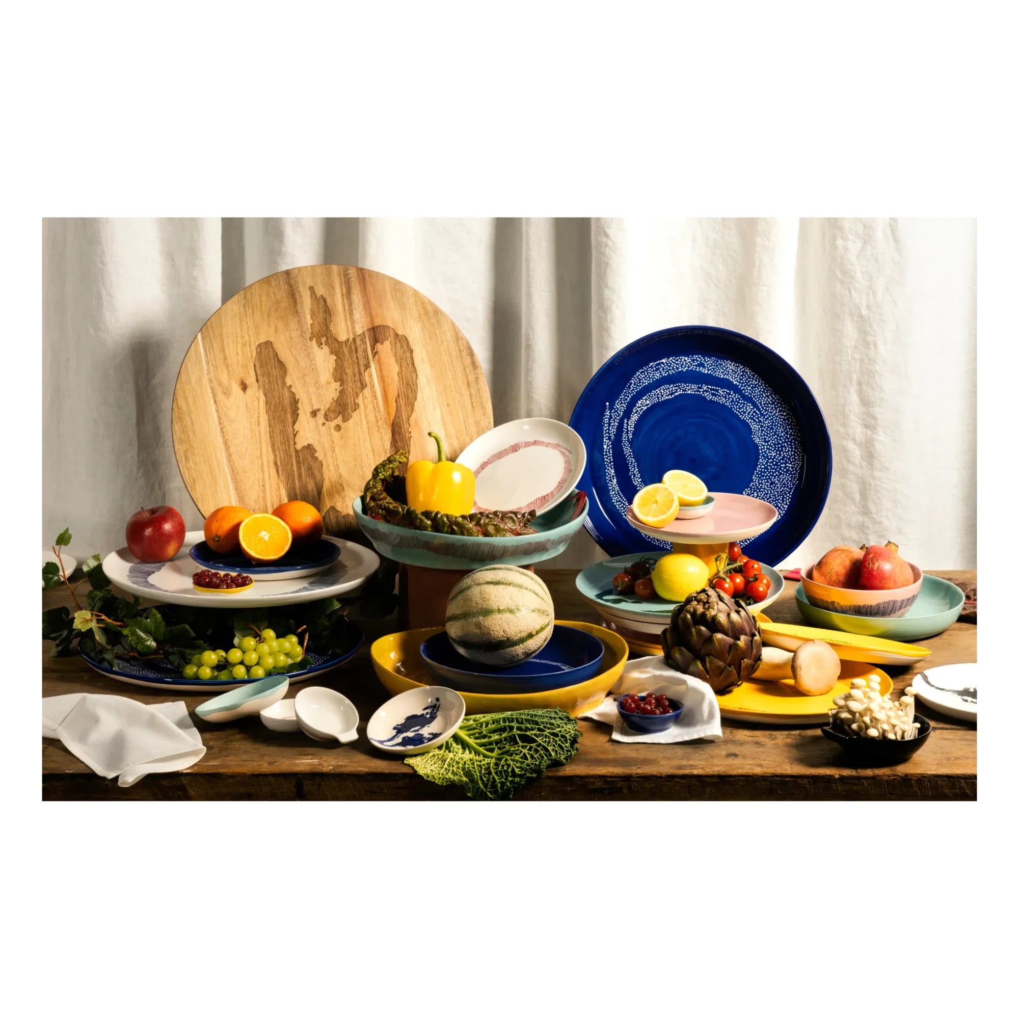 Serax - Feast Tabaklar - Ottolenghi - 2'li Set | Mavi