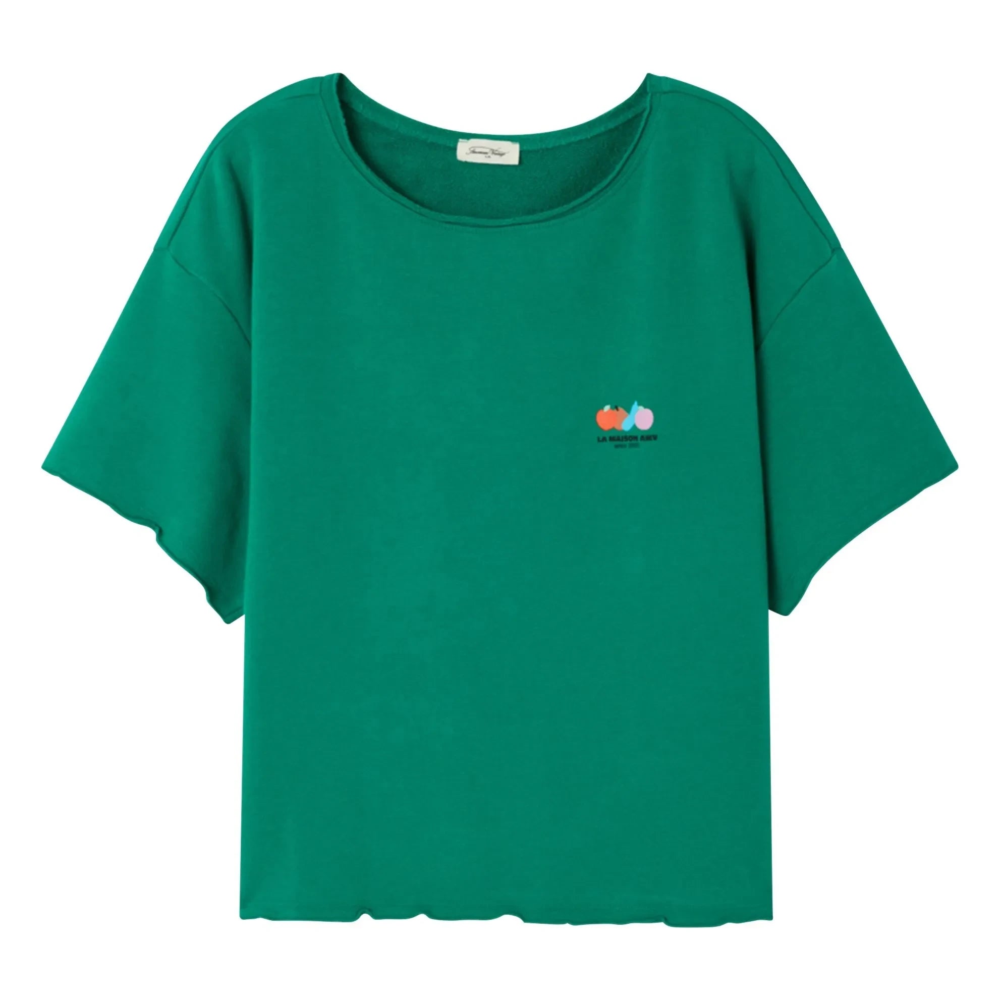 American Vintage - Atubay Baumwoll-T-Shirt | Mintgrün