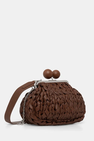 Weekend Max Mara kadın deri crossbody çanta ALIBERO