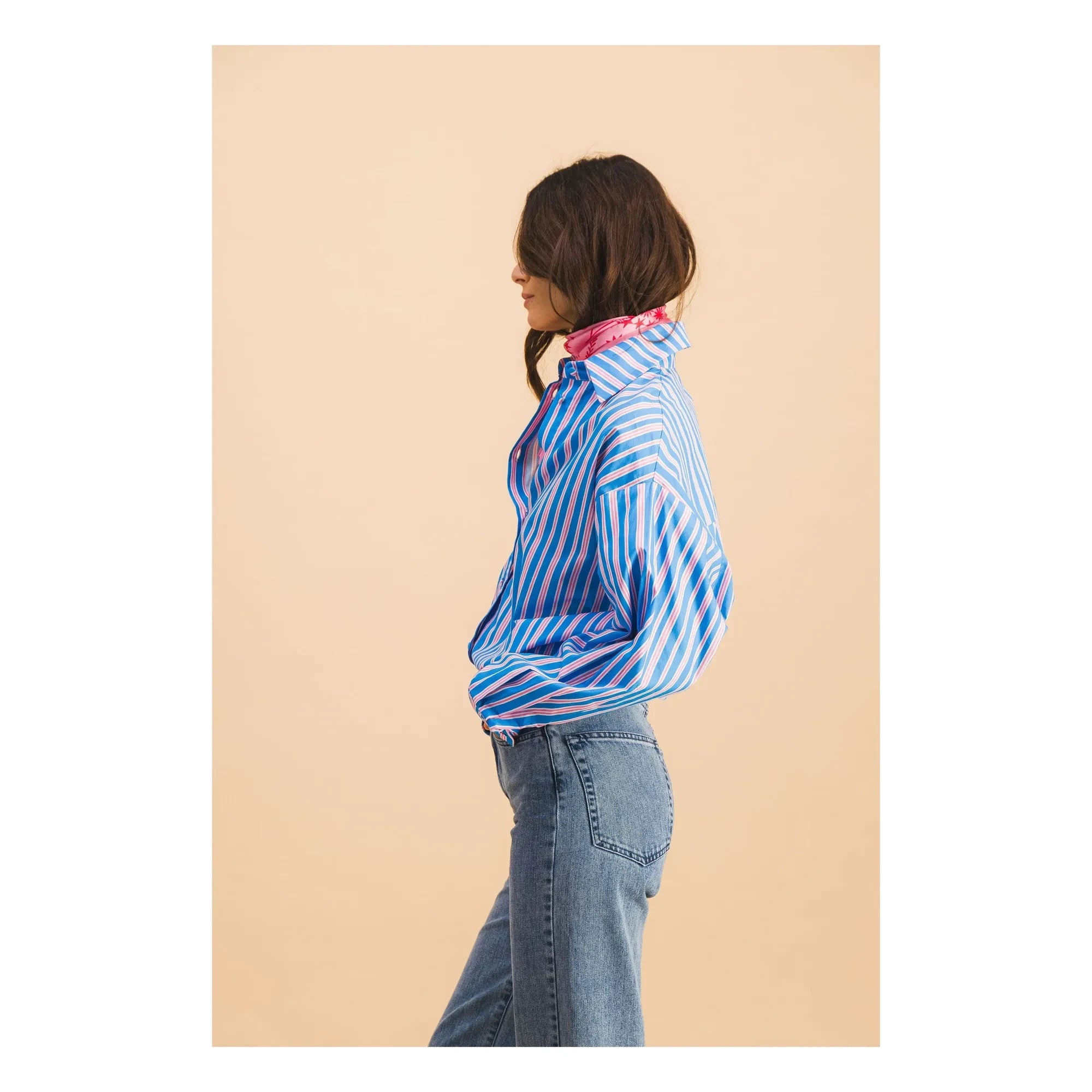 Elise Chalmin - Dona Gestreiftes Hemd | Blau