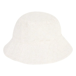 Petit Bateau - Broderie Anglaise Popeline-Hut aus Bio-Baumwolle | Weiß
